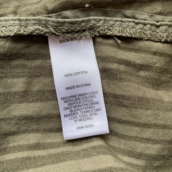 Express 100% Cotton Button Down Shirt - Picture 6 of 7